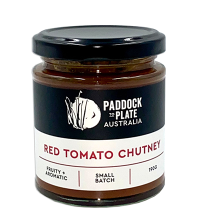 Paddock to Plate Red Tomato Chutney 190g